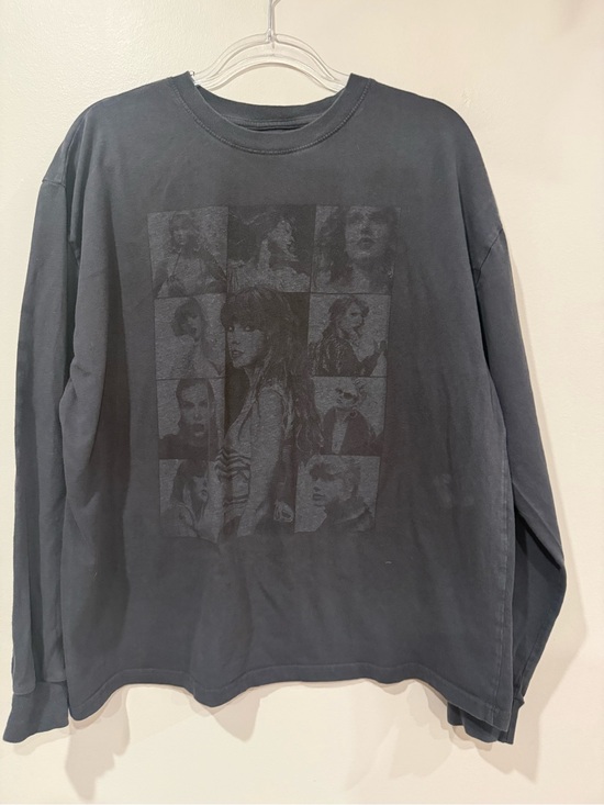 Taylor Swift Tops - Official Taylor Swift The Eras Tour Black Long Sleeve Graphic T-Shirt